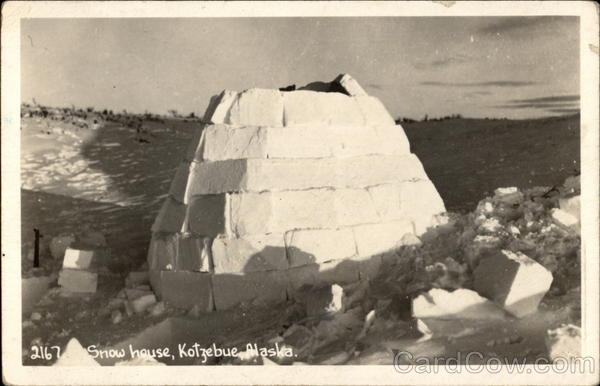 Snow House Kotzebue Alaska