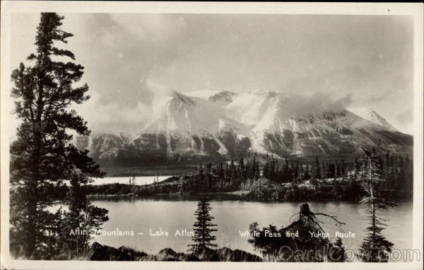 Arlin Mountains, Lake Atlin BC Canada British Columbia
