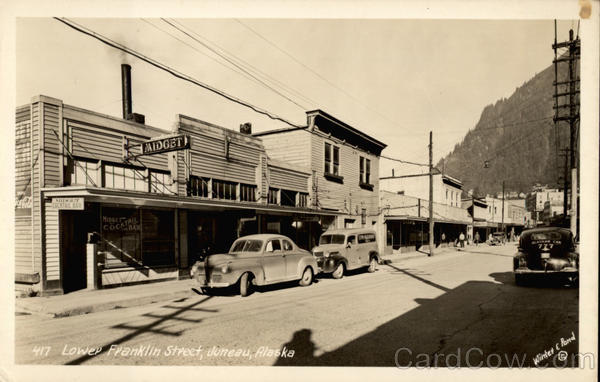Lower Franklin Street Juneau Alaska