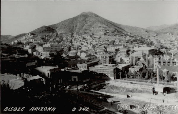 View of Town Bisbee Arizona