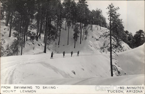 From Swimming to Skiing-Mount Lemmon Tucson Arizona