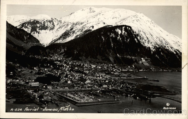 Aerial View Juneau Alaska