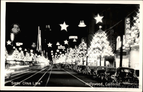 Santa Claus Lane Hollywood California