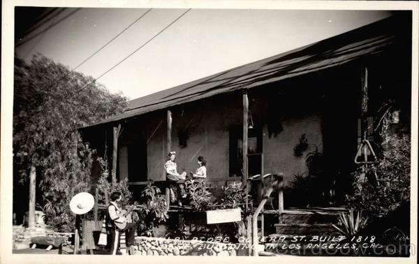 Avila Adobe Building Los Angeles California