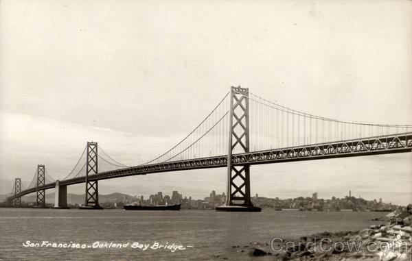 Oakland Bay Bridge San Francisco California