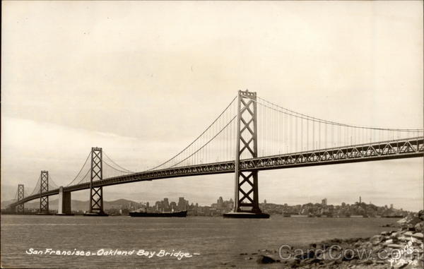 Oakland Bay Bridge San Francisco California