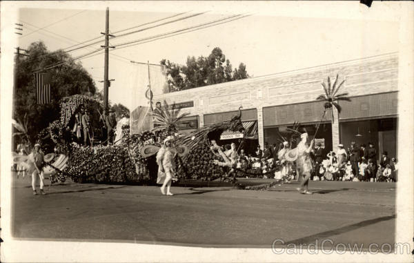 Pasadena Merchants Association in the 29th Tournament of Roses 1918 California