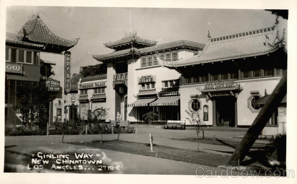 Ginling Way New Chinatown Los Angeles California