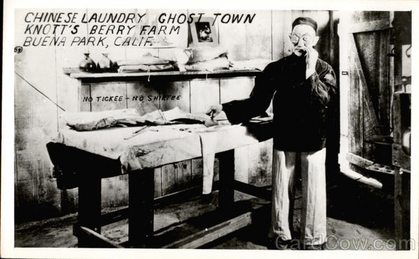 Chinese Laundry Ghost Town, Knott's Berry Farm Buena Park California
