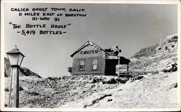 The Bottle House, Calico Ghost Town California