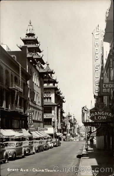 Grant Avenue - Chinatown San Francisco California