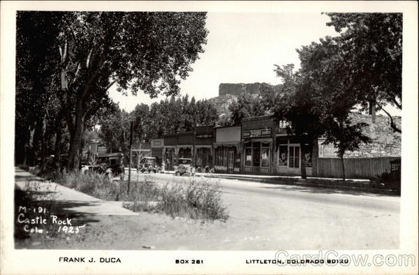 Street view Castle Rock Colorado