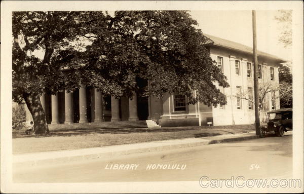 Library Honolulu Hawaii