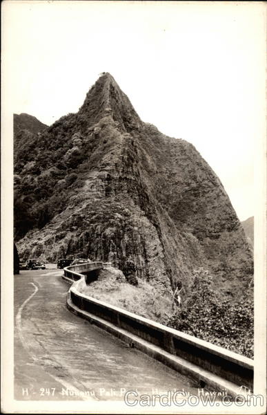 Nu'uanu Pali Peak Honolulu Hawaii