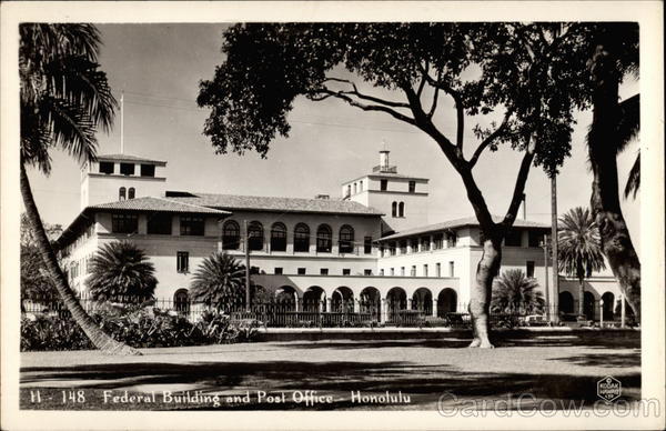 Federal Building and Post Office Honolulu Hawaii