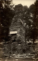 The Haunted Chimney, Perkins Hollow Postcard