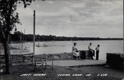East Shore Clear Lake, IA Postcard Postcard