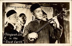 Chingwah Lee in the "Good Earth" Postcard