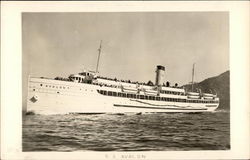 SS Avalon Postcard