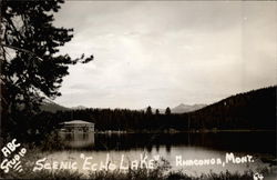 Scenic "Echo Lake" Postcard