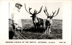 ABRAHAM LINCOLN OF THE ARTIC KOTZEBUE, AK Postcard Postcard