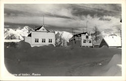 Winter Scene Valdez, AK Postcard Postcard