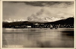 Scenic View Of Petersburg, Alaska Postcard Postcard