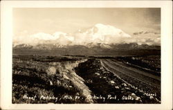 Mount McKinley, McKinley National Park (Denali) McKinley Park, AK Postcard Postcard