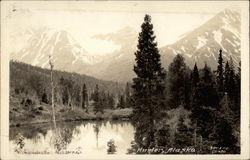 Hunter, Alaska Postcard