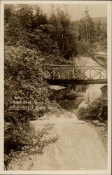 Pitch Fork Falls, White Pass and Yukon Route Skagway, AK Postcard Postcard