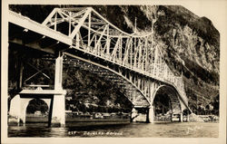 Douglas Bridge Juneau, AK Postcard Postcard