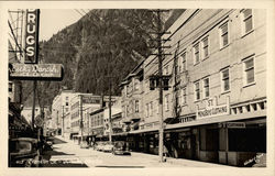 Franklin Street Juneau, AK Postcard Postcard