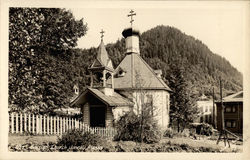 Russian Church Juneau, AK Postcard Postcard