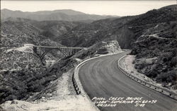 Pinal Creek Bridge Globe, AZ Postcard Postcard