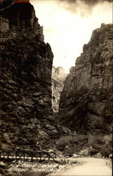 Fish Creek Canyon on Apache Trail Apache Junction, AZ Postcard Postcard