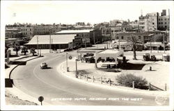 Entering Town from the West Postcard