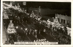 "Santa Claus Lane" Postcard