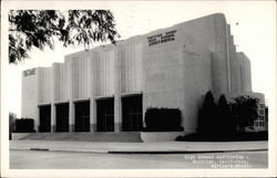 High School Auditorium Whittier, CA Postcard Postcard