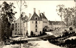General view of hospital Postcard