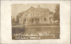 Administrative Building, soldier's home Postcard