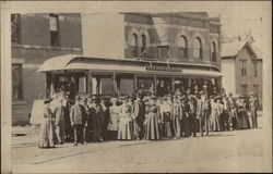 Trolley Car Postcard