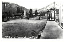 Eldora, Colorado in 1916 Postcard