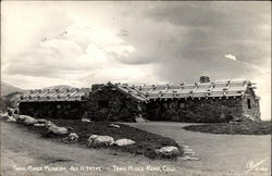 Trail Ridge Museum, Trail Ridge Road Colorado Postcard Postcard
