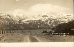 M.t Ouray and Mt. Chipeta Postcard