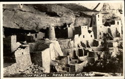 Cliff Palace Mesa Verde National Park, CO Postcard Postcard