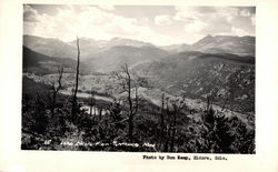 Lake Eldora from Ternesco Mountain Postcard