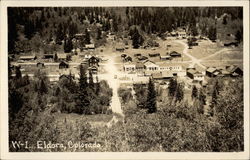 Eldora, Colorado Postcard Postcard