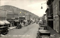 Miner Street Idaho Springs, CO Postcard Postcard