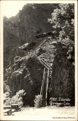 Steps up to view point Postcard