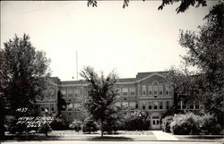 High School Fort Morgan, CO Postcard Postcard